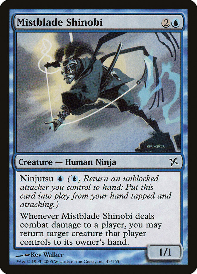 Mistblade Shinobi [Betrayers of Kamigawa] | Chromatic Games