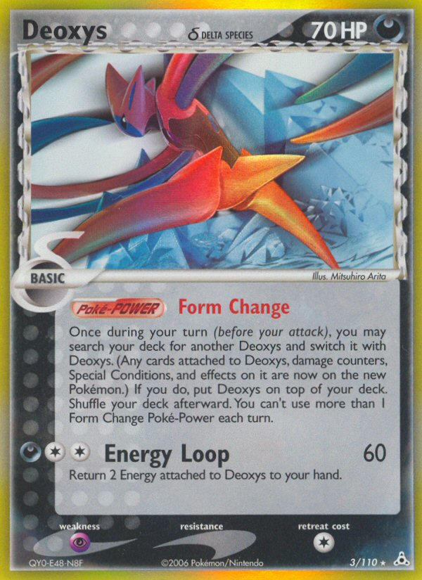 Deoxys (3/110) (Delta Species) [EX: Holon Phantoms] | Chromatic Games