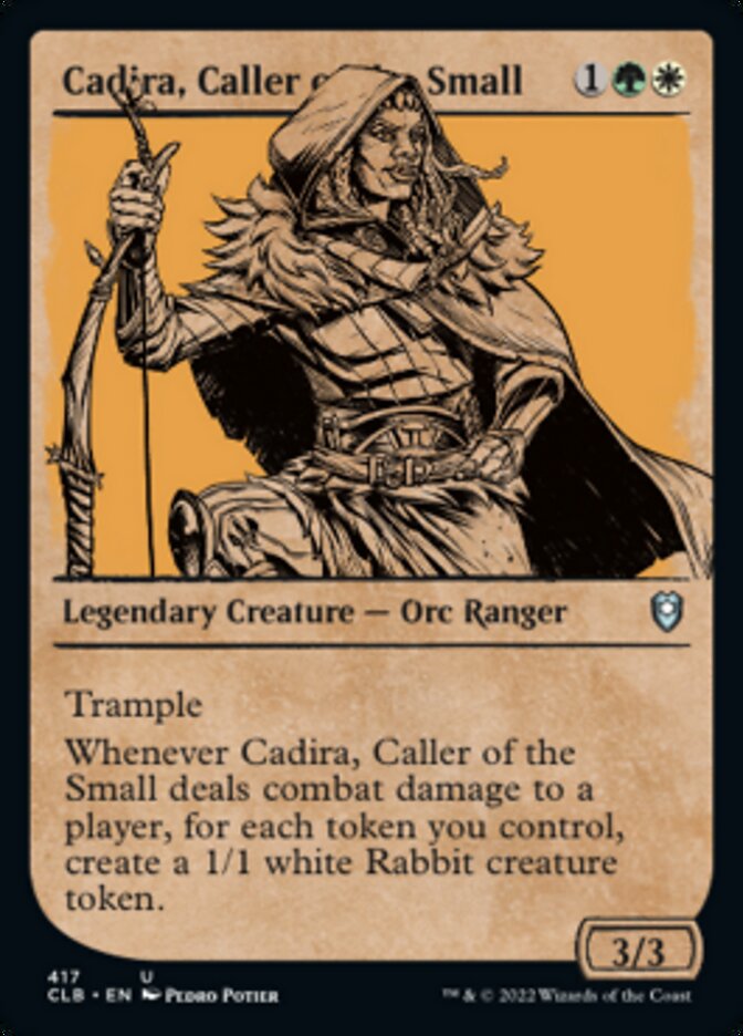 Cadira, Caller of the Small (Showcase) [Commander Legends: Battle for Baldur's Gate] | Chromatic Games