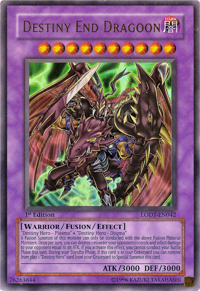 Destiny End Dragoon [LODT-EN042] Ultra Rare | Chromatic Games