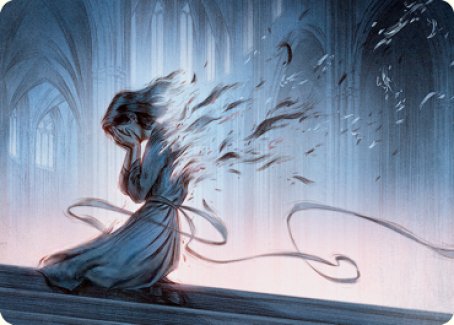 Fading Hope Art Card [Innistrad: Midnight Hunt Art Series] | Chromatic Games