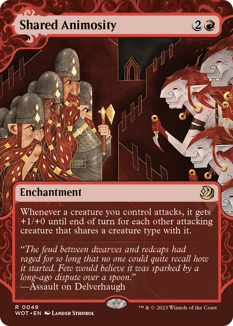 Shared Animosity [Wilds of Eldraine: Enchanting Tales] | Chromatic Games