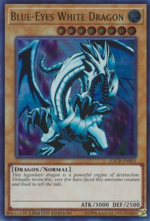 Blue-Eyes White Dragon (Oversized) [KACB-EN001] Promo | Chromatic Games