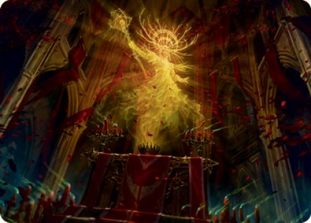Katilda, Dawnhart Martyr Art Card [Innistrad: Crimson Vow Art Series] | Chromatic Games