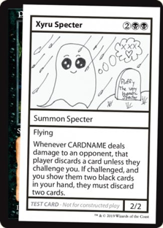 Xyru Specter (2021 Edition) [Mystery Booster Playtest Cards] | Chromatic Games