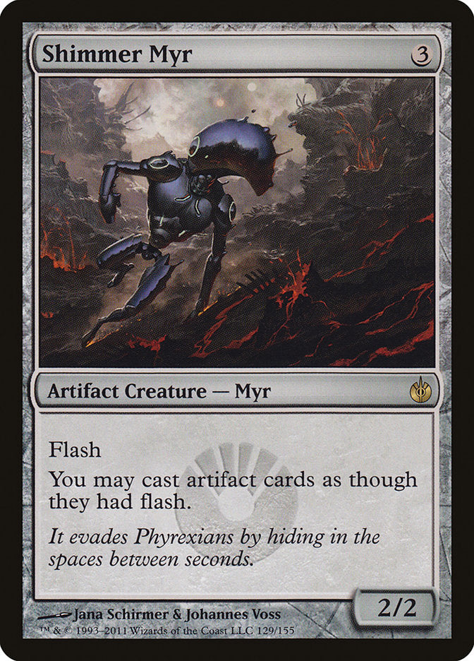 Shimmer Myr [Mirrodin Besieged] | Chromatic Games