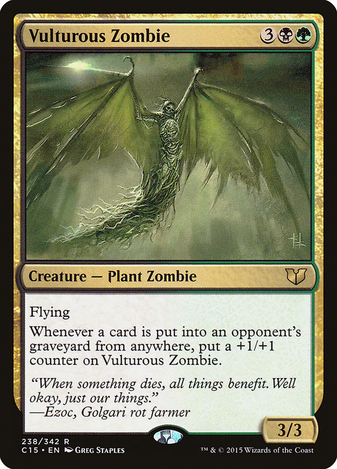 Vulturous Zombie [Commander 2015] | Chromatic Games