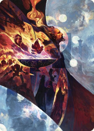 Urza's Command Art Card [The Brothers' War Art Series] | Chromatic Games