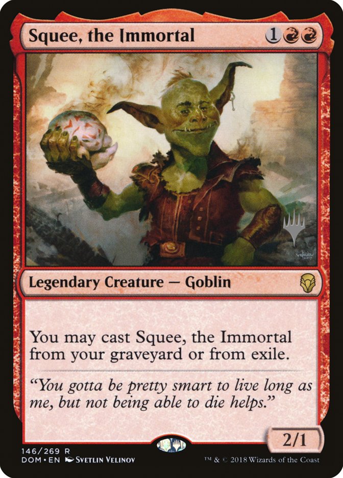 Squee, the Immortal (Promo Pack) [Dominaria Promos] | Chromatic Games