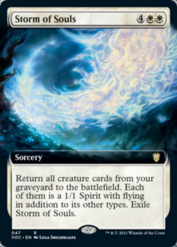 Storm of Souls (Extended Art) [Innistrad: Crimson Vow Commander] | Chromatic Games