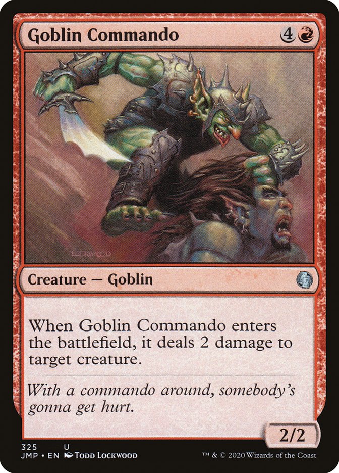 Goblin Commando [Jumpstart] | Chromatic Games