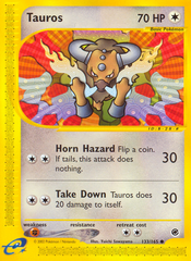 Tauros (133/165) [Expedition: Base Set] | Chromatic Games