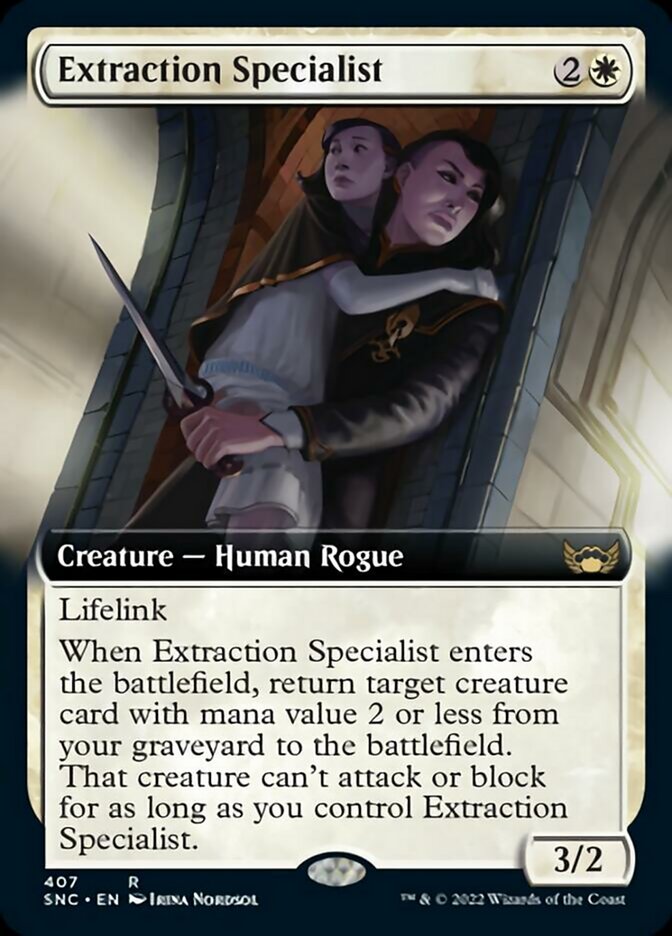 Extraction Specialist (Extended Art) [Streets of New Capenna] | Chromatic Games