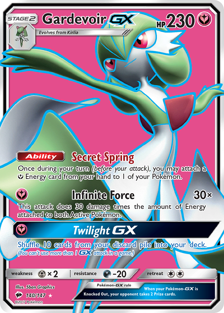 Gardevoir GX [Burning Shadows] | Chromatic Games