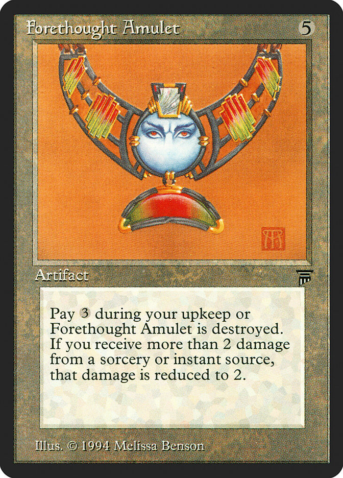 Forethought Amulet [Legends] | Chromatic Games