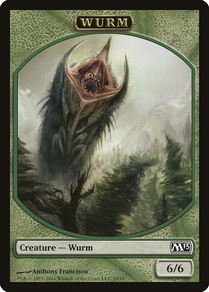 Wurm Token [Magic 2013 Tokens] | Chromatic Games