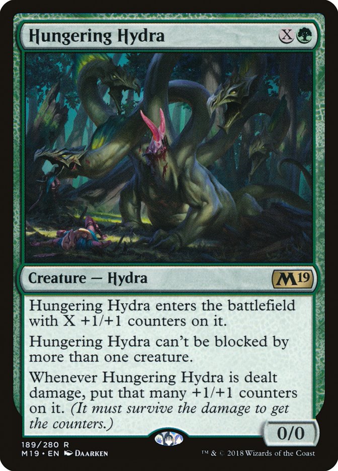 Hungering Hydra [Core Set 2019] | Chromatic Games