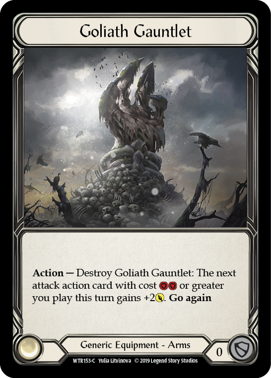 Goliath Gauntlet [WTR153-C] (Welcome to Rathe)  Alpha Print Normal | Chromatic Games