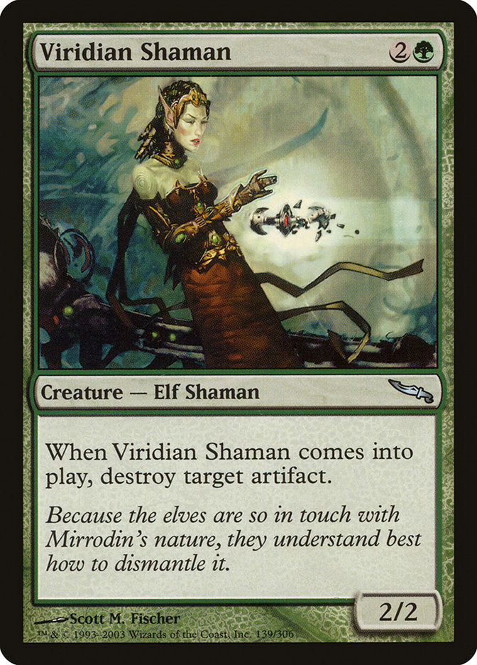 Viridian Shaman [Mirrodin] | Chromatic Games