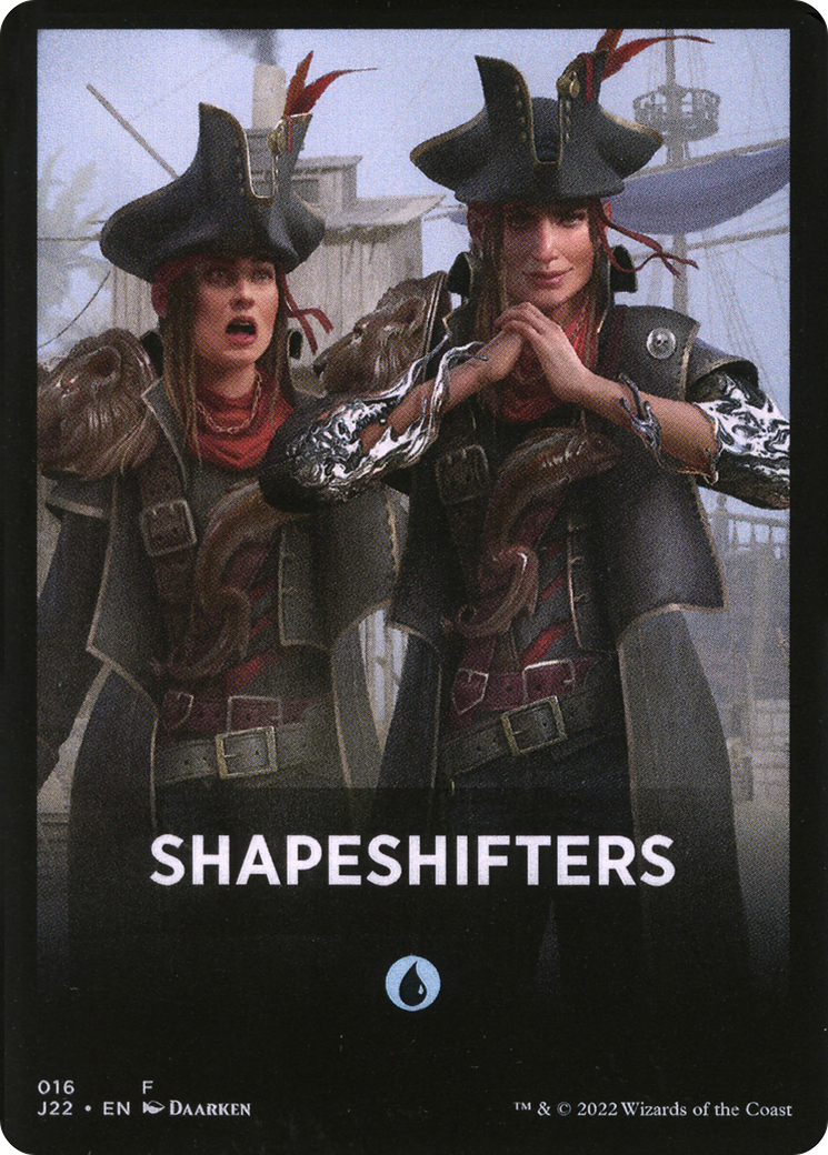 Shapeshifters Theme Card [Jumpstart 2022 Front Cards] | Chromatic Games