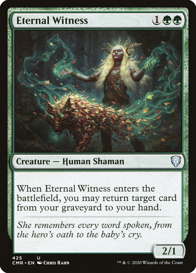 Eternal Witness [Commander Legends] | Chromatic Games