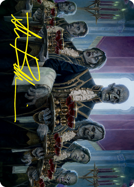 Dying to Serve Art Card (Gold-Stamped Signature) [Innistrad: Crimson Vow Art Series] | Chromatic Games