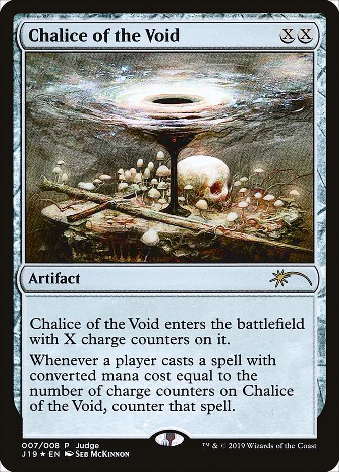 Chalice of the Void [Judge Gift Cards 2019] | Chromatic Games