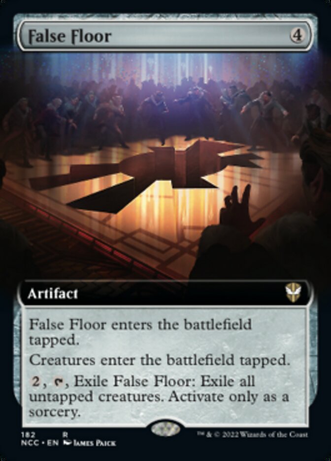 False Floor (Extended Art) [Streets of New Capenna Commander] | Chromatic Games