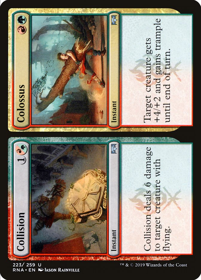 Collision // Colossus [Ravnica Allegiance] | Chromatic Games