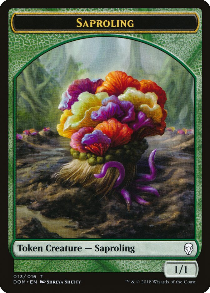 Saproling Token (013/016) [Dominaria Tokens] | Chromatic Games