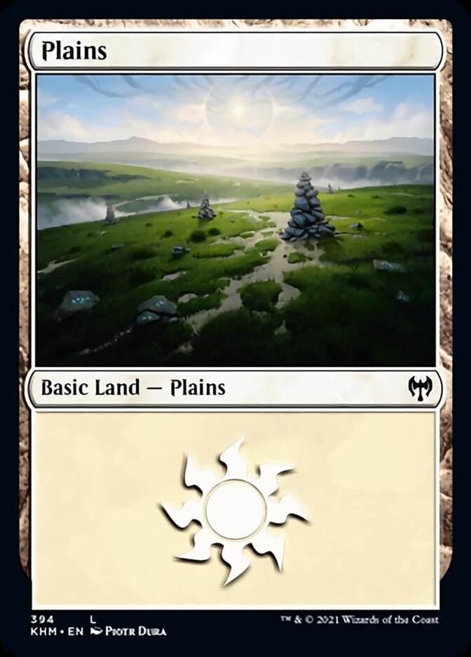 Plains (394) [Kaldheim] | Chromatic Games