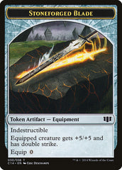 Stoneforged Blade // Germ Double-Sided Token [Commander 2014 Tokens] | Chromatic Games