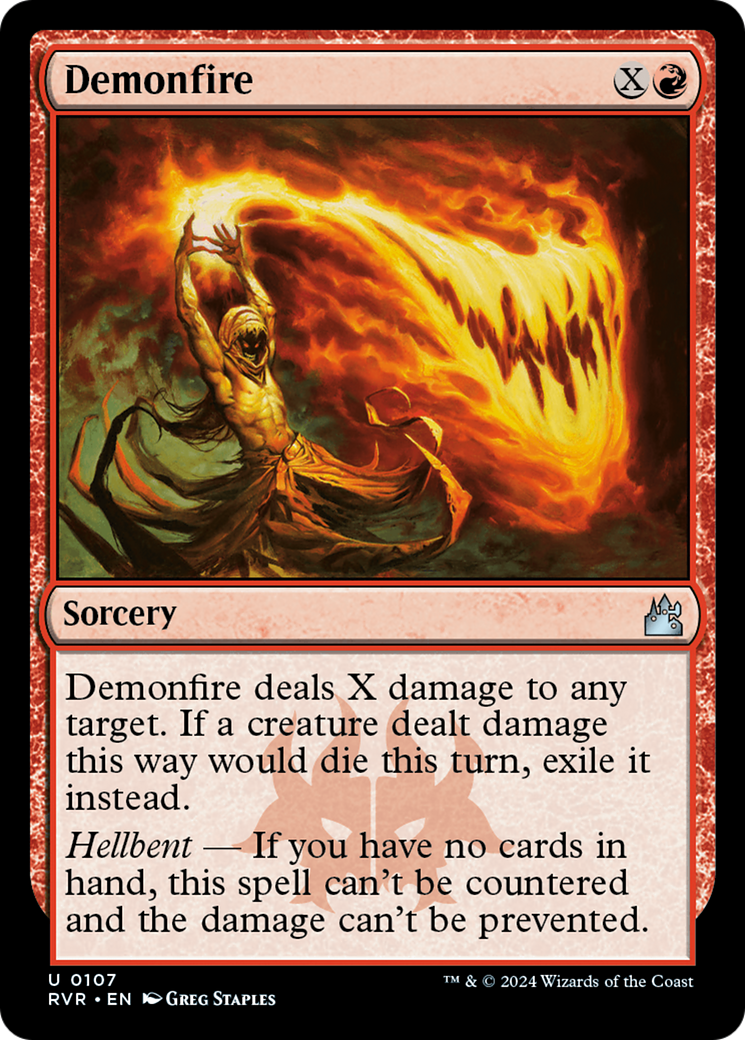 Demonfire [Ravnica Remastered] | Chromatic Games