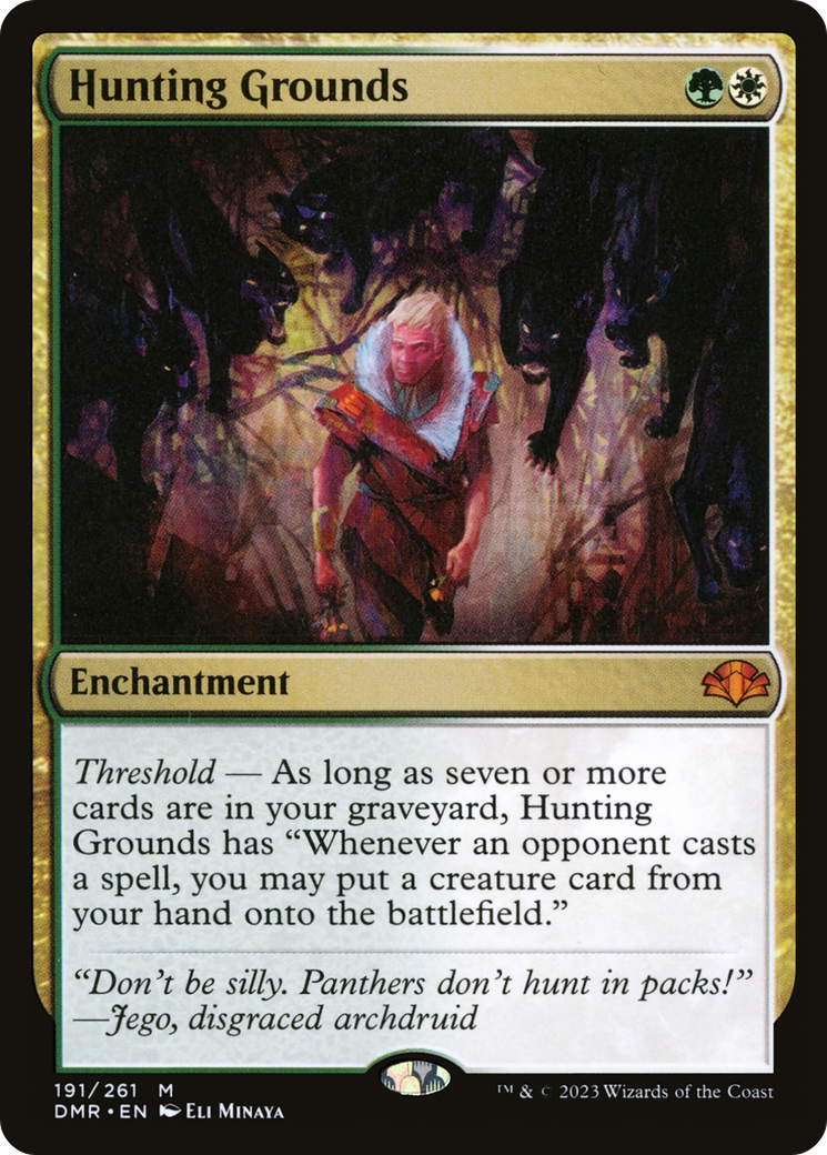 Hunting Grounds [Dominaria Remastered] | Chromatic Games