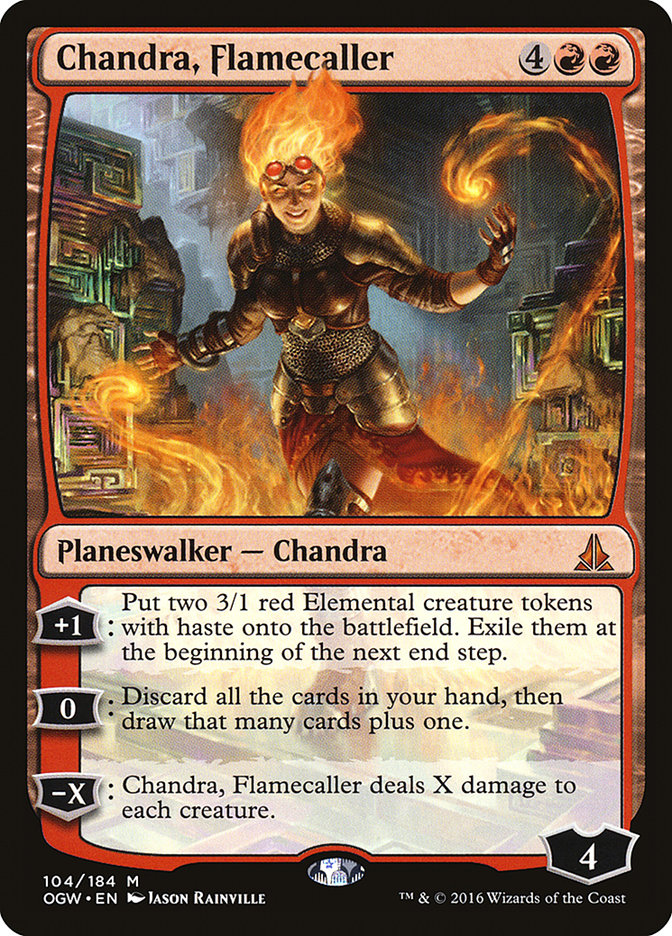 Chandra, Flamecaller [Oath of the Gatewatch] | Chromatic Games