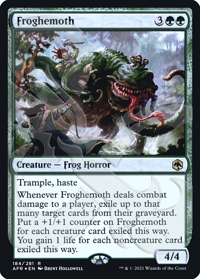 Froghemoth (Ampersand Promo) [Dungeons & Dragons: Adventures in the Forgotten Realms Promos] | Chromatic Games