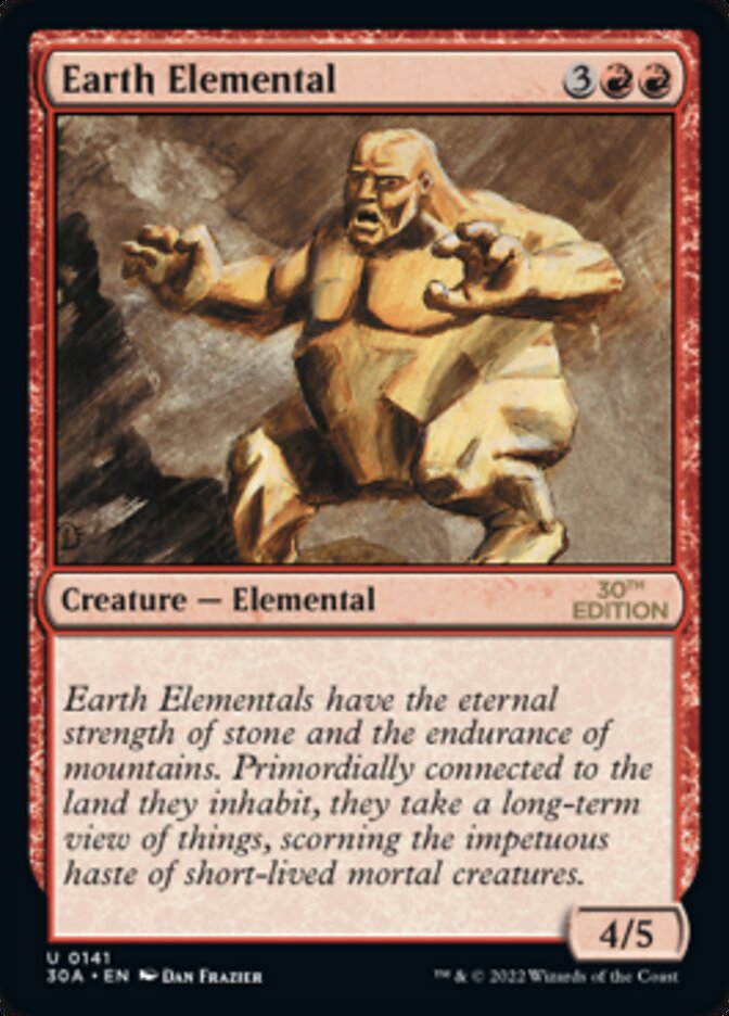 Earth Elemental [30th Anniversary Edition] | Chromatic Games