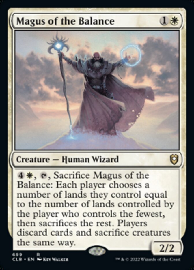 Magus of the Balance [Commander Legends: Battle for Baldur's Gate] | Chromatic Games