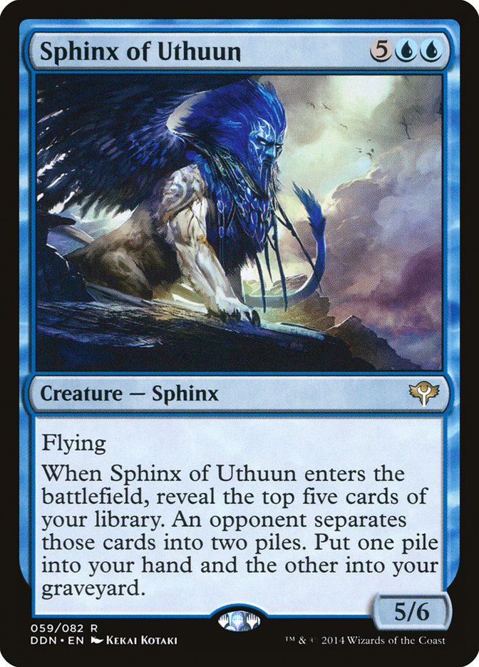 Sphinx of Uthuun [Duel Decks: Speed vs. Cunning] | Chromatic Games