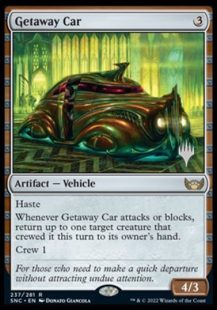 Getaway Car (Promo Pack) [Streets of New Capenna Promos] | Chromatic Games