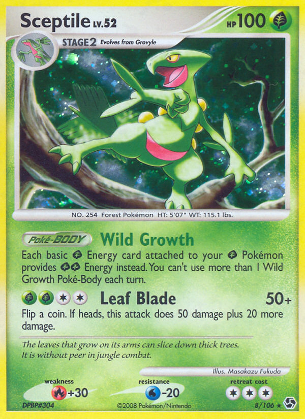 Sceptile (8/106) [Diamond & Pearl: Great Encounters] | Chromatic Games