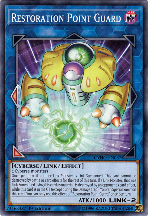 Restoration Point Guard [CYHO-EN037] Common | Chromatic Games