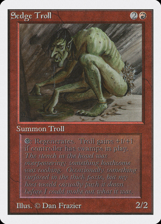 Sedge Troll [Unlimited Edition] | Chromatic Games