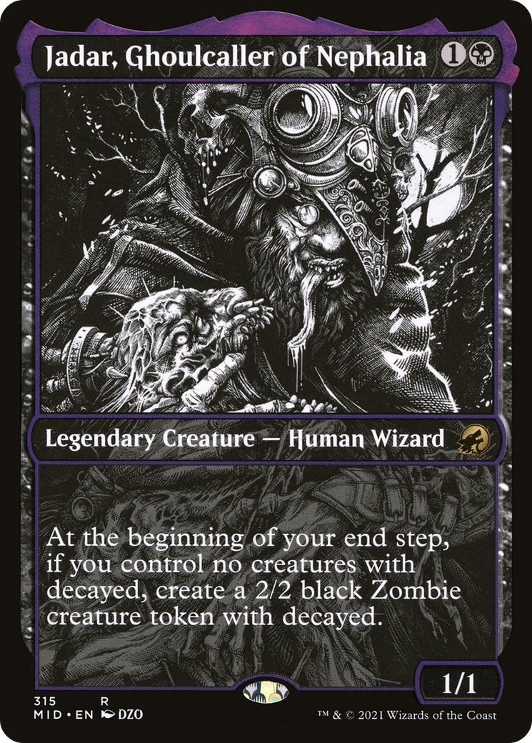 Jadar, Ghoulcaller of Nephalia (Showcase Eternal Night) [Innistrad: Midnight Hunt] | Chromatic Games