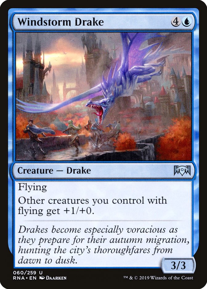 Windstorm Drake [Ravnica Allegiance] | Chromatic Games