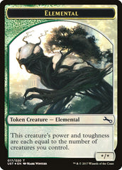 Elemental // Elemental Double-Sided Token (017/020) [Unstable Tokens] | Chromatic Games