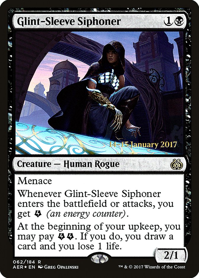 Glint-Sleeve Siphoner [Aether Revolt Prerelease Promos] | Chromatic Games