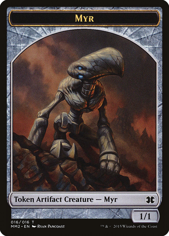 Myr Token [Modern Masters 2015 Tokens] | Chromatic Games