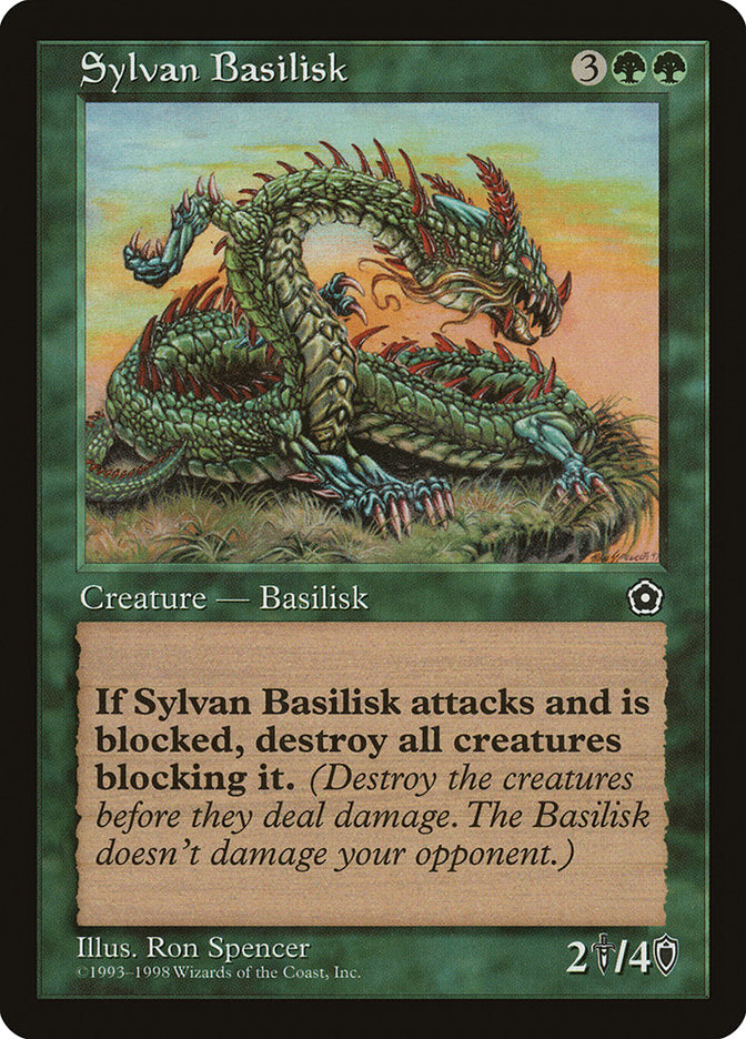 Sylvan Basilisk [Portal Second Age] | Chromatic Games