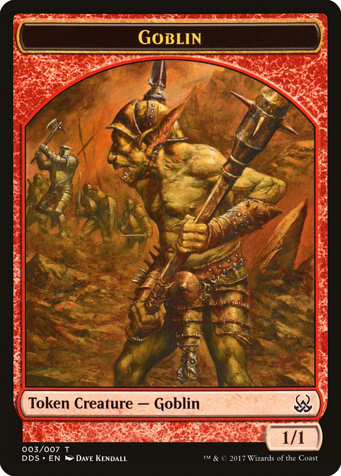 Goblin Token [Duel Decks: Mind vs. Might Tokens] | Chromatic Games